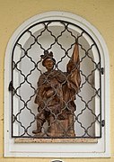 Statue of Saint Florian in Sankt Lorenz, Upper Austria.jpg