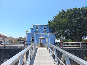 Pier de acesso ao sítio histórico Paulo Souto