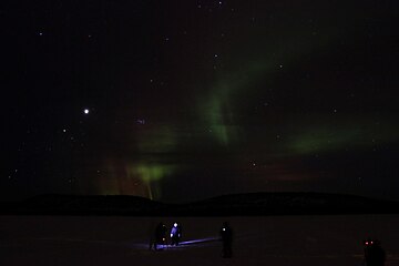 Aurora borealis (Inarijärvi)