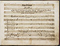 Image 17Griselda manuscript, by Alessandro Scarlatti (from Wikipedia:Featured pictures/Culture, entertainment, and lifestyle/Theatre)