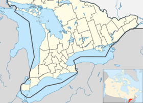 Voir sur la carte administrative du Sud de l'Ontario