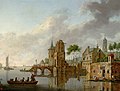 Een zicht op Lier van Hendrik Frans de Cort (1774) - tentoongesteld in het Koninklijk Paleis te Warschau