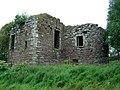 South wing of Powrie Castle viewed from the South East