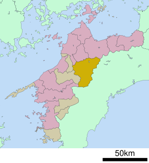 久万高原町位置図