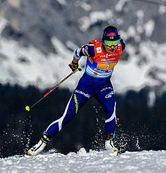 Riitta-Liisa Roponen bei der WM 2019 in Seefeld