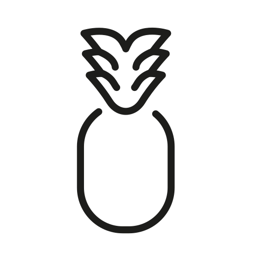 File:OpenMoji-black 1F34D.svg