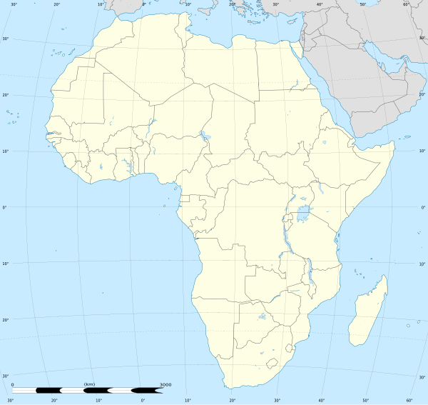 2018 CAF Champions League is located in Africa