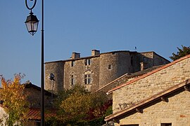 The fortified house in Exoudun