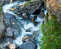 Linthschlucht oberhalb Tierfehd (Luftaufnahme von der Pantenbrücke)