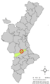 L'Alcúdia de Crespins, with regards to Land of Valencia.