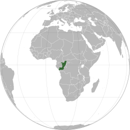 Repubblica del Congo - Localizzazione