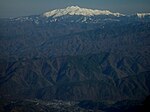 東の木曽駒ヶ岳より