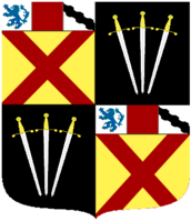 Alastair's quartered arms