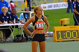 Kajsa Bergqvist in Stuttgart, september 2006