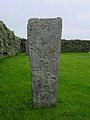 Old engraved crosses at St Mary's church