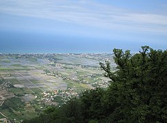 Caspian sea from namak abrood.jpg