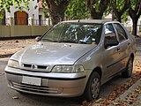 Facelift-mallin (2001) Fiat Siena.