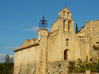 Église Sainte-Catherine-d'Alexandrie de Gigondas.