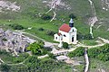 Kőhegyi kápolna, Budaörs - légi fotó