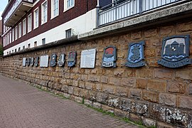 Städtewappen-Galerie am Leinpfad