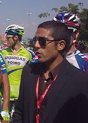 Miguel Ángel Martín Perdiguero tijdens de Ronde van Spanje 2010