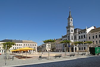 Marktplatz in Oelsnitz