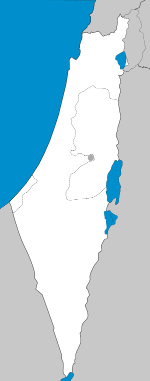 خبيزة على خريطة فلسطين