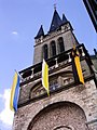 Flags at the Westwork