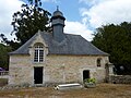 La chapelle du château de Trégarantec : vue extérieure d'ensemble.