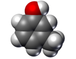 3D model of m-cresol