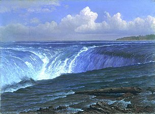 Les Chutes du Niagara, 1869, San Francisco, San Francisco De Young Museum.