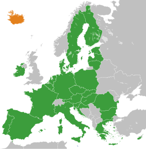 Island und die EU in Europa