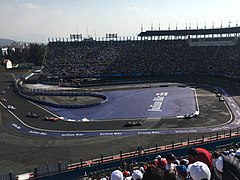 Autódromo Hermanos Rodríguez, à Mexico, en 2018.