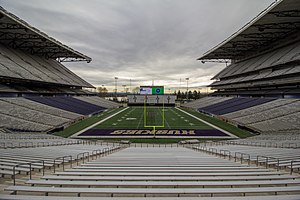 Blick ins Husky Stadium, März 2016