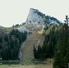 Alplersee mit Holzerstock im Hintergrund, 2011-10-28.jpg