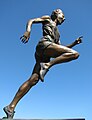 Statue of Betty Cuthbert outside the Melbourne Cricket Ground