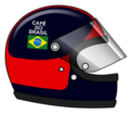 Emerson Fittipaldi's helmet.