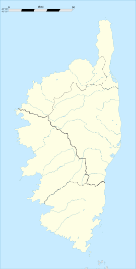 Figari is located in Corsica