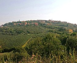 Skyline of Flumeri