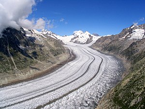 Grosser Aletschgletscher vom Eggishorn