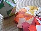 Dois exemplos de origami modular