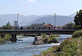 Rechts der Fluss Pescara, links der Fluss Aterno aus L’Aquila