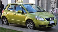 Second facelift Suzuki SX4 hatchback (Chile)