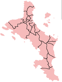 Seychelles - hartă administrativă