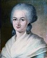 Olympe de Gouges (1748-1793) Verfasserin der Déclaration des droits de la femme et de la citoyenne, 1791.