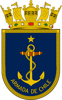 Coat of arms of the Chilean Navy.svg