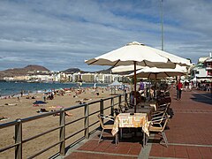 Strandpromenade Paseo de las Canteras