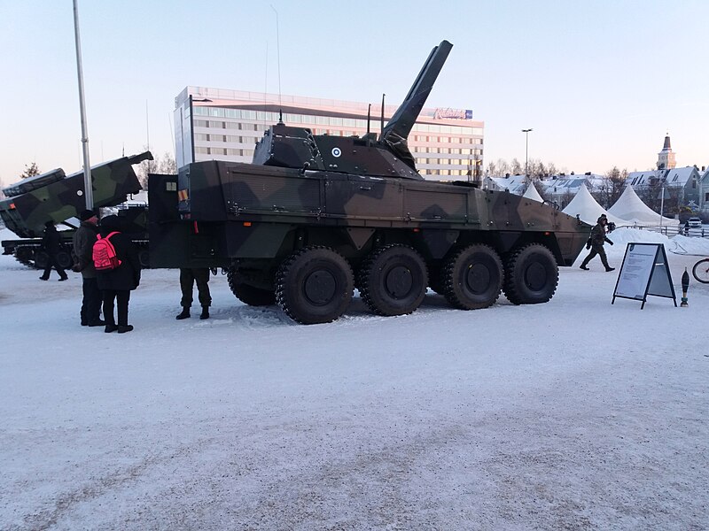 File:Patria AMV XA-361 mortar carrier in Oulu 20231206 001.jpg