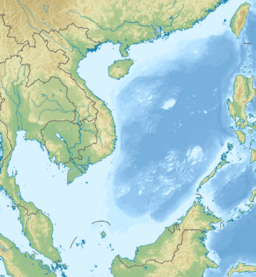 Palawan Passage is located in South China Sea