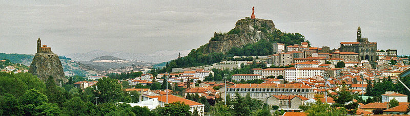 Le Puy-en-Velay panoráma